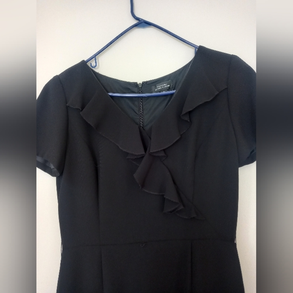 Tahari Black Dress